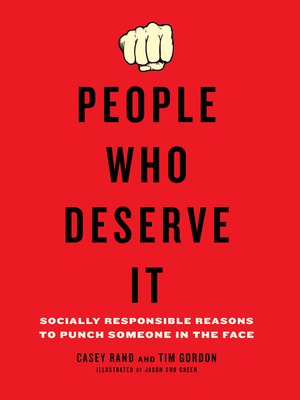cover image of People Who Deserve It